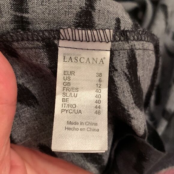 Lascana Black Mini Dress. Size 6 - Picture 5 of 8